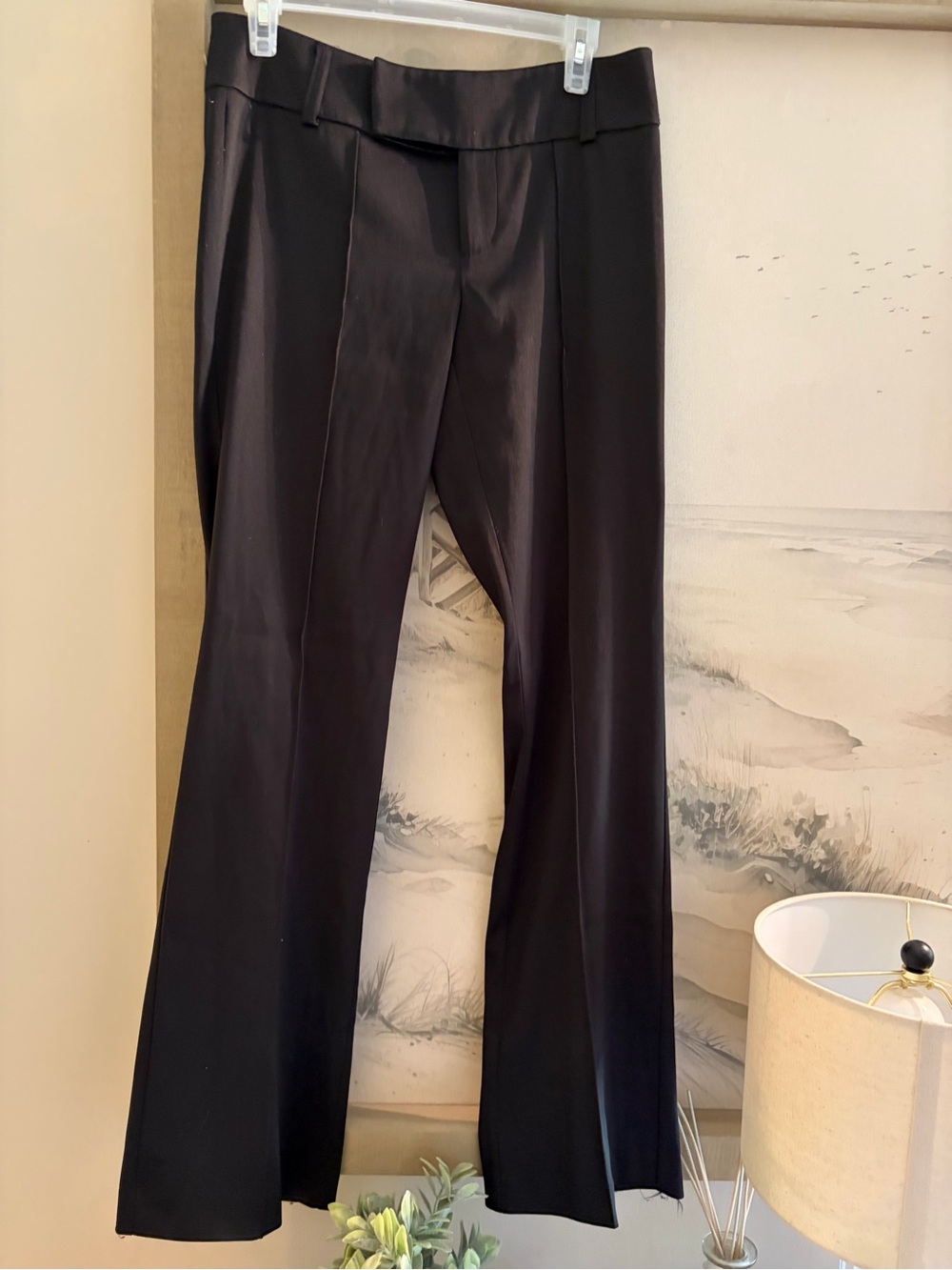 INC International Concepts Black Dress Pants - Straight Leg